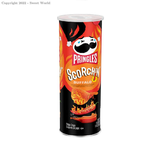 Pringles Scorchin Buffalo Potato Crisps Chips 5.5oz