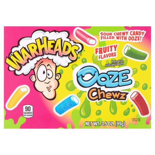 Warheads Sour Ooze Chews Theatre Box 99g