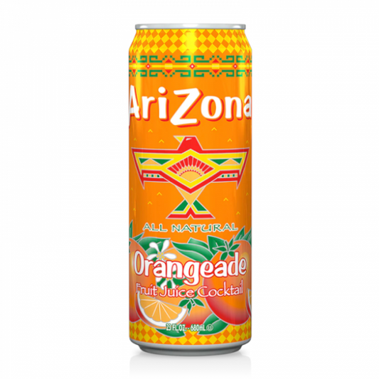 Arizona Orangeade Fruit Juice Cocktail 23oz