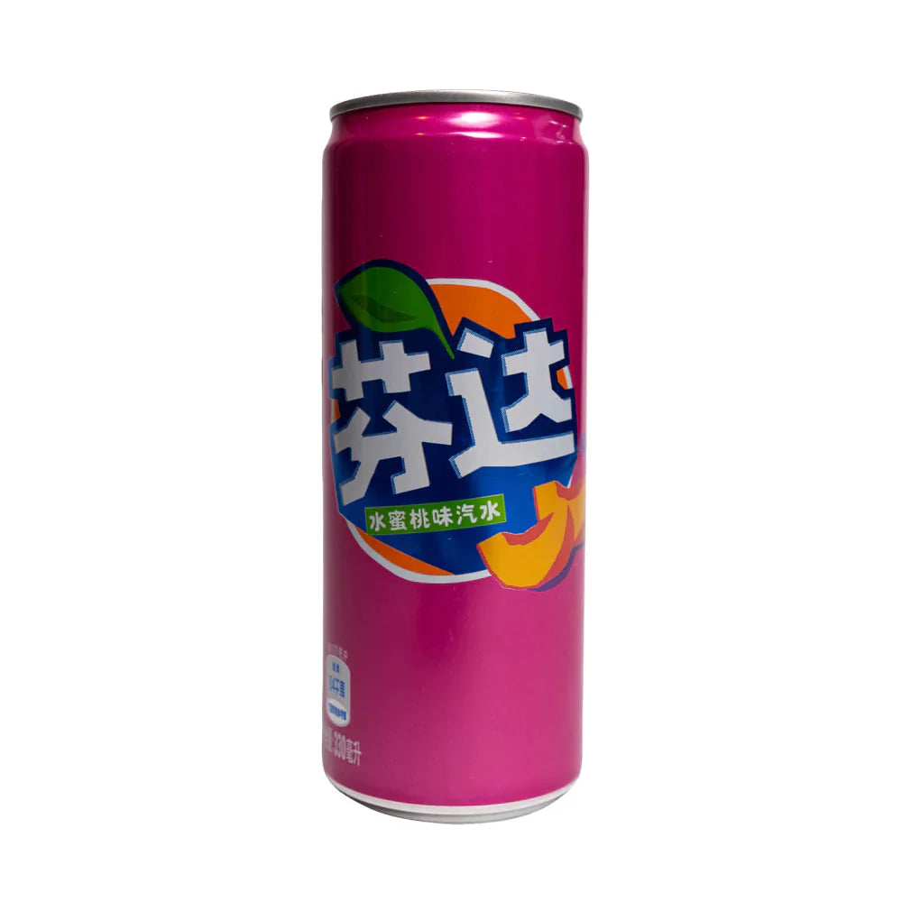 Fanta White Peach Can 330ml – World Sweets