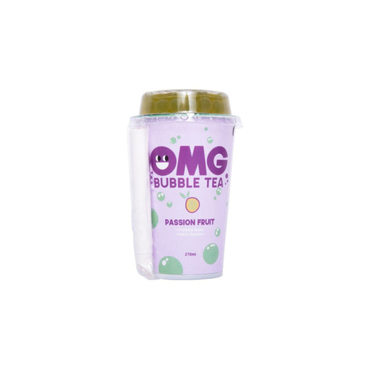 Omg Bubble Tea Passion Fruit Bubbles 270ml